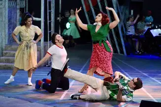 Bww Review All Shook Up Has Appeal Despite Stumbling Blocks