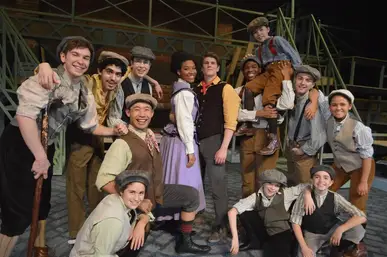 Bww Review Newsies The Broadway Musical Is Good News For The Rose Theater