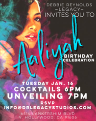 Debbie Reynolds Legacy Studios to Host Aaliyah Mural Reveal and Birthday  Party
