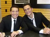 Photo Coverage Michael Feinstein And Cheyenne Jackson Sign And