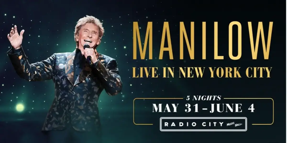 Barry Manilow to Play Five Nights at Radio City Music Hall