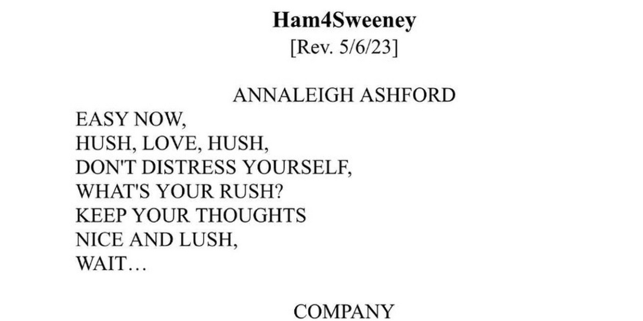 Hamilton cast sweeney discount todd