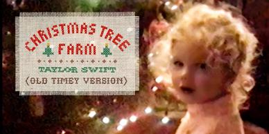 Taylor Swift 1989 Taylor Version Logo 2023 Christmas Tree