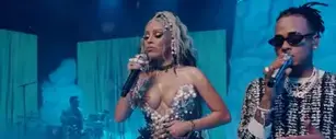 Video Ozuna Performs Del Mar Featuring Doja Cat On Jimmy Kimmel Live