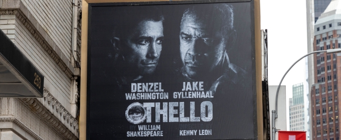 Up on the Marquee: OTHELLO Photo