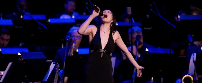 Photos: Eva Noblezada Welcomes Reeve Carney to the Pacific Jazz Orchestra Stage Photo