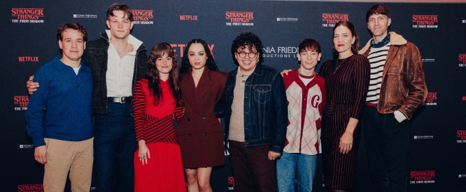 Photos: STRANGER THINGS: THE FIRST SHADOW Cast Meets the Press Photo