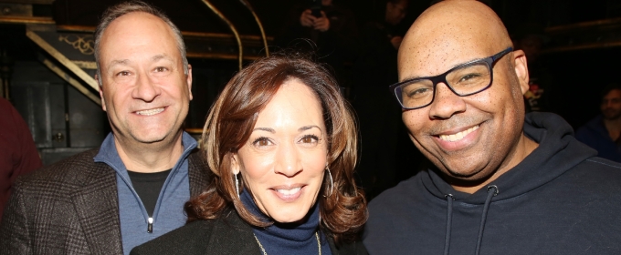 Photos: Kamala Harris Visits A WONDERFUL WORLD on Broadway Photo