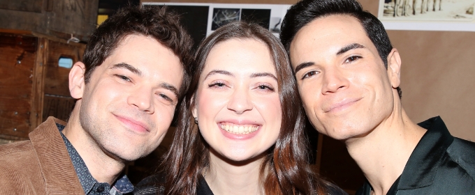 Photos: Jeremy Jordan and the Cast of FLOYD COLLINS Meet the Press Photo