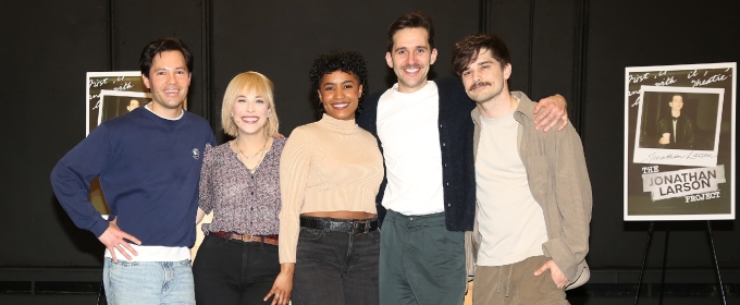 Photos: THE JONATHAN LARSON PROJECT Meets the Press Photo