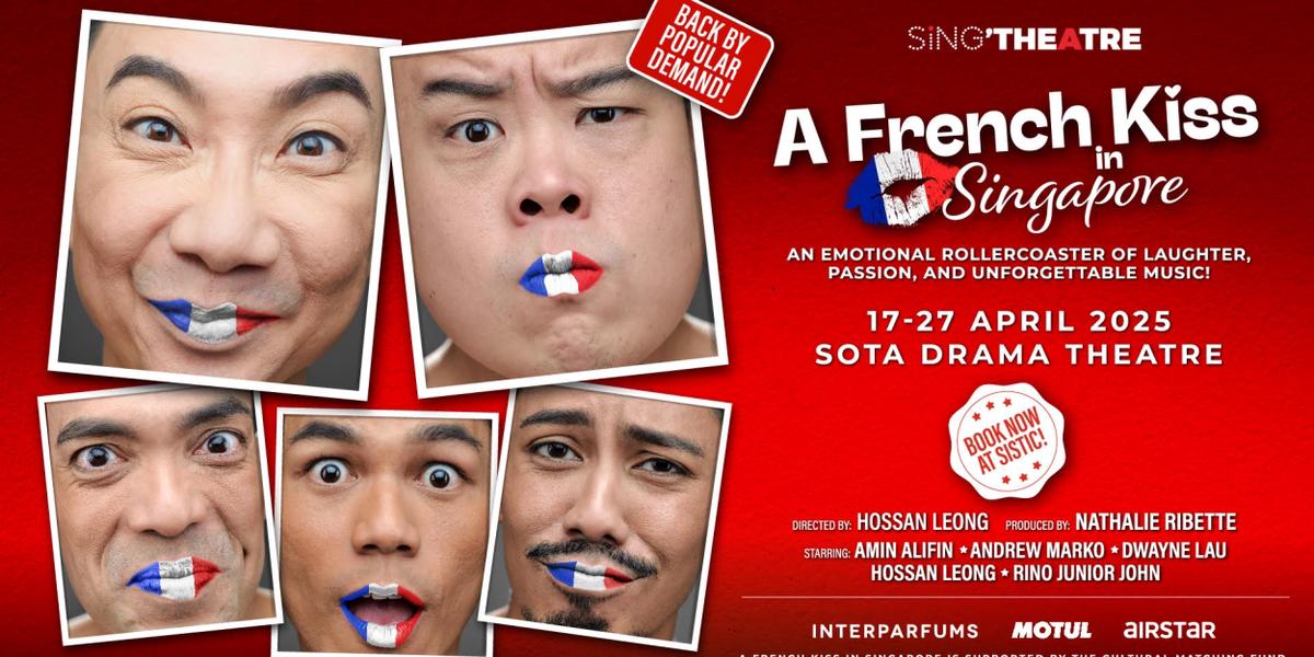 A FRENCH KISS IN SINGAPORE Comes to SOTA Drama Theatre in April Photo