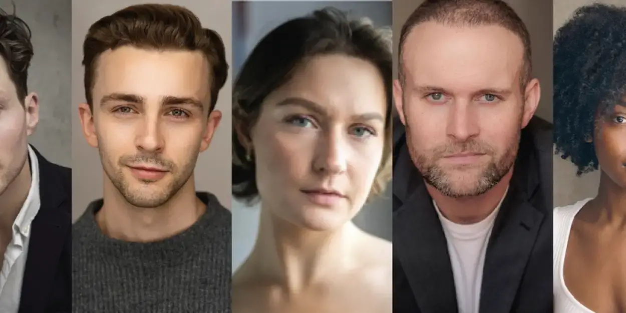 Cast Set For the World Premiere of STILETTO at London's Charing Cross Theatre  Image