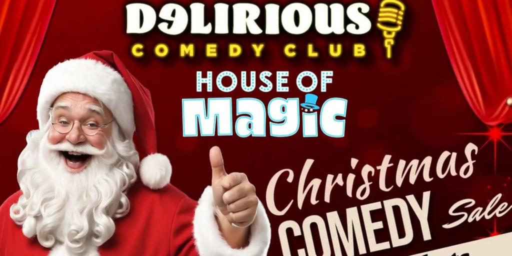 Delirious Comedy Club to Offer 50% Off All Tickets Through The End Of The Year  Image