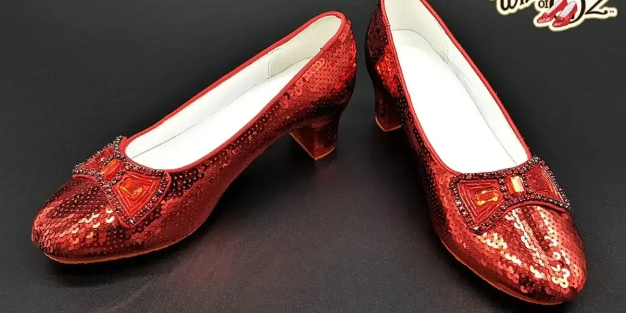 Judy Garland's Ruby Slippers From THE WIZARD OF OZ Up for Auction  Image