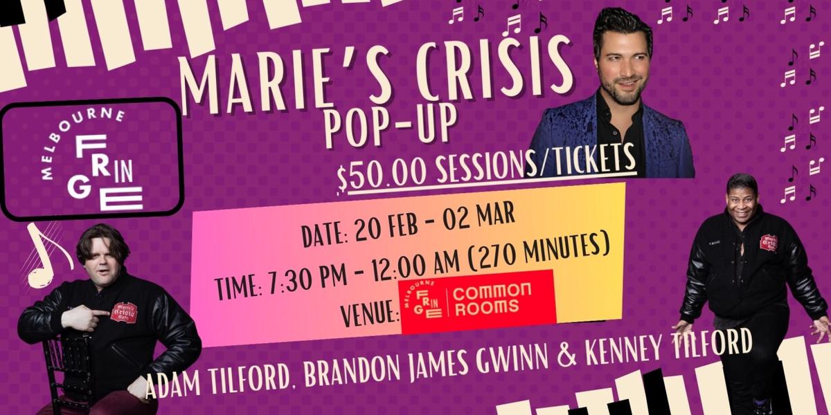 MARIE'S CRISIS Brings Singalong to Common Rooms for Melbourne Fringe  Image