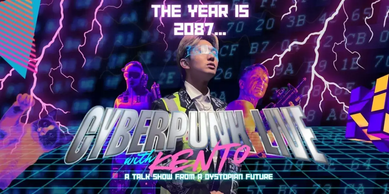 New Sci-Fi Comedy Talk Show CYBERPUNK LIVE WITH KENTO! to Premiere At UCB Theater  Image