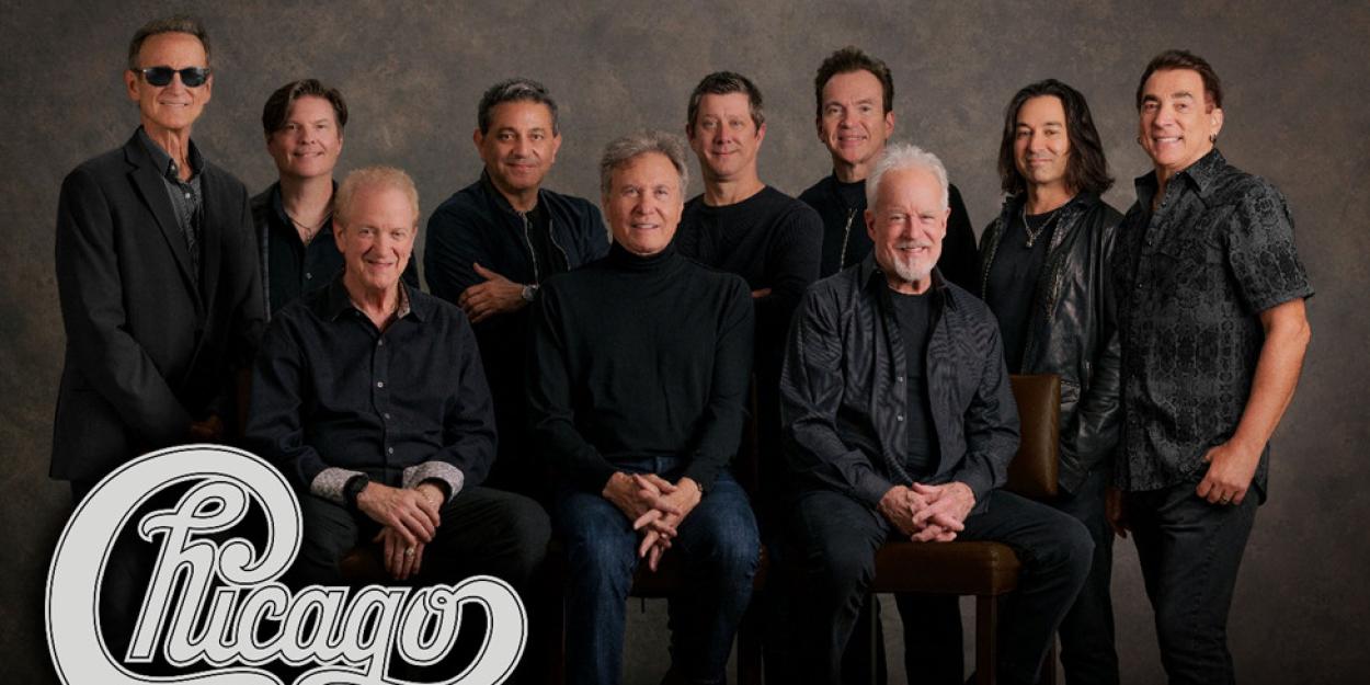 Classic Rock Icons CHICAGO Announced At Miller Auditorium  Image