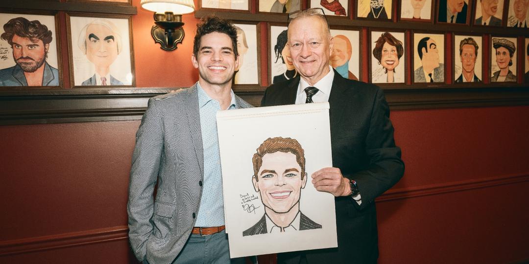 Photos: Jeremy Jordan Receives Portrait at Sardi's