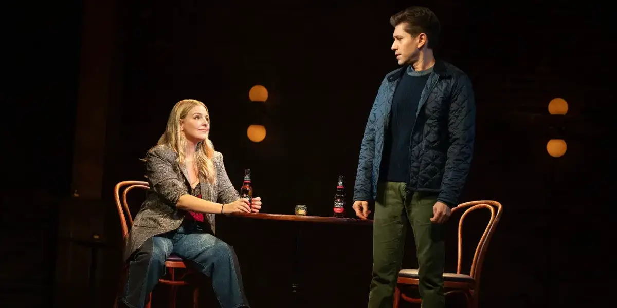 Photos: Heléne Yorke and Michael Zegen in STRATEGIC LOVE PLAY Photo