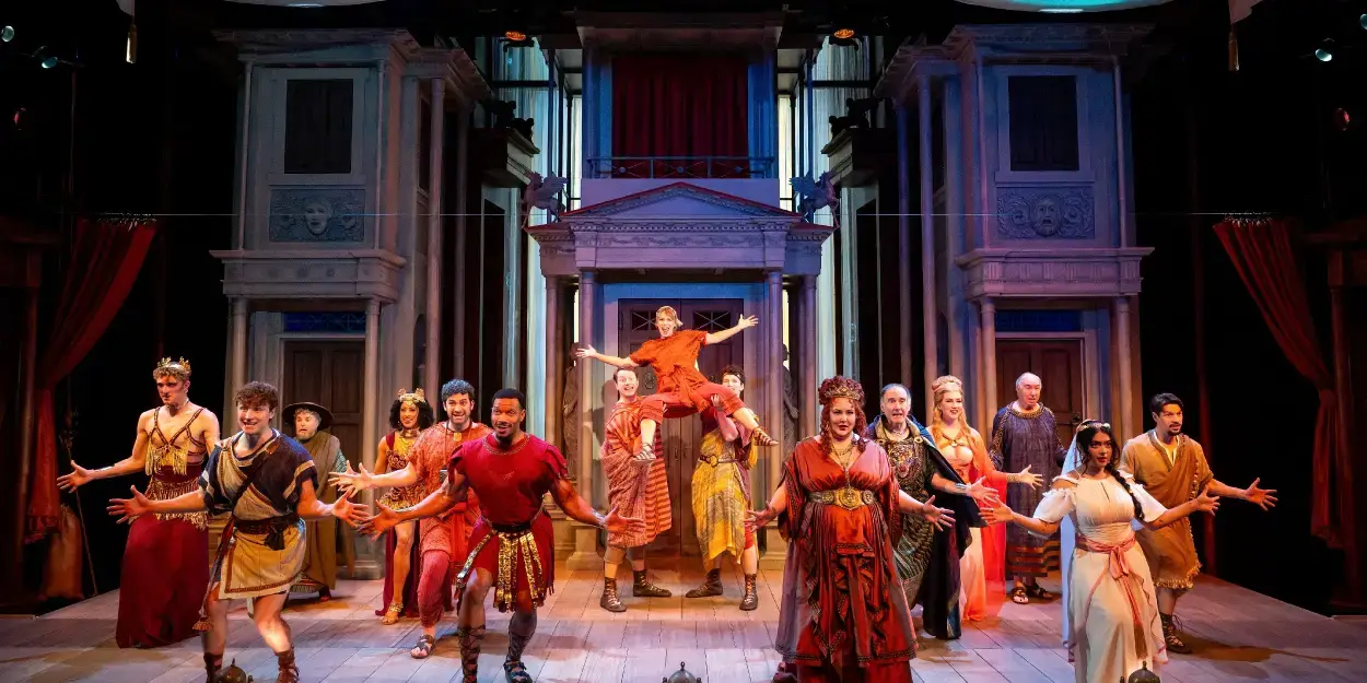 Review: A FUNNY THING HAPPENED ON THE WAY TO THE FORUM at Signature Theatre  Image