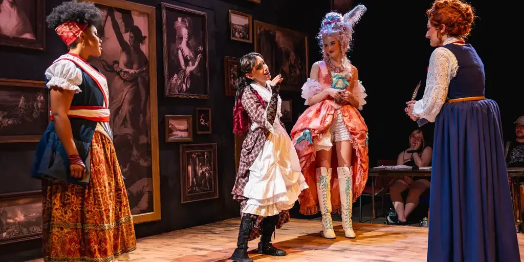 Review: THE REVOLUTIONISTS at Nebraska Wesleyan University Theatre: Not as simple as it appears  Image