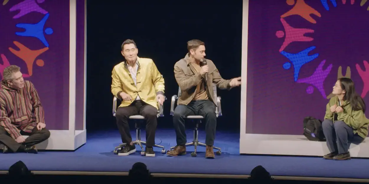 Video: Daniel Dae Kim & More in YELLOW FACE on Broadway  Image