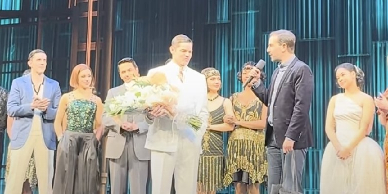 Video: Jeremy Jordan's Final Bows and Speech at THE GREAT GATSBY