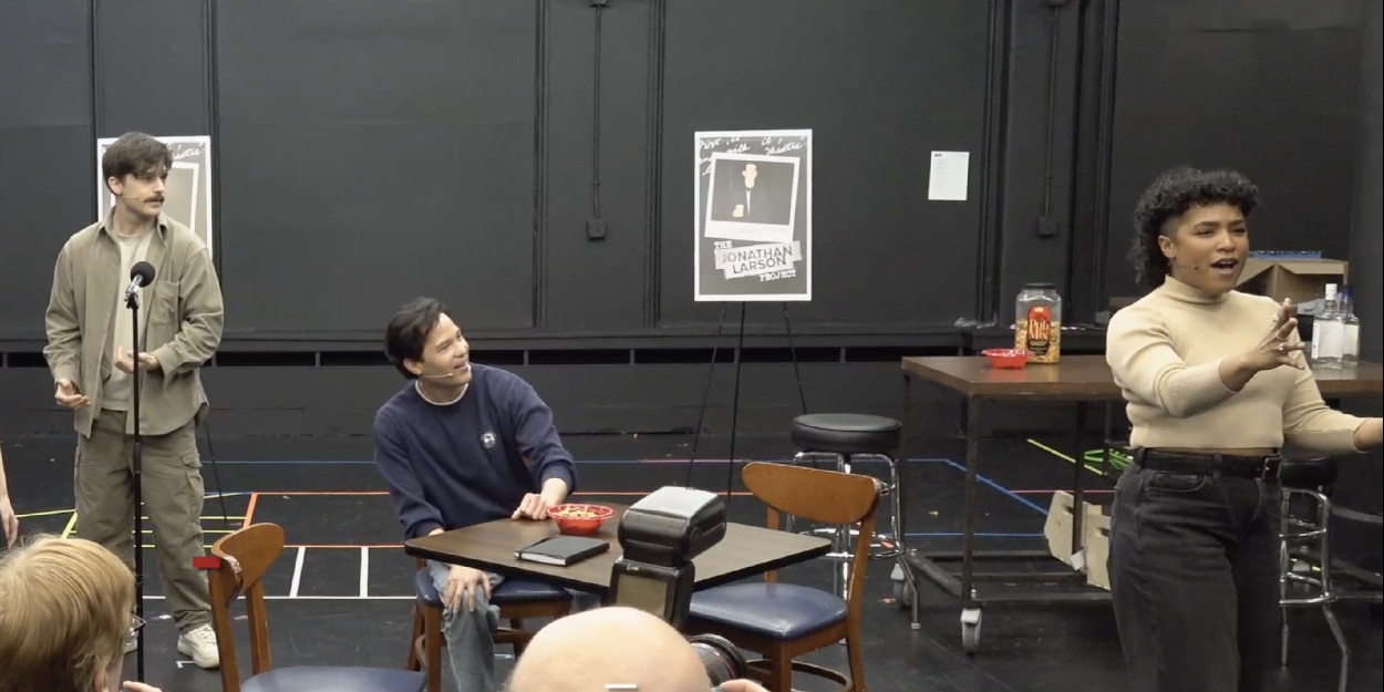 Video: THE JONATHAN LARSON PROJECT Rehearsal Sneak Peek