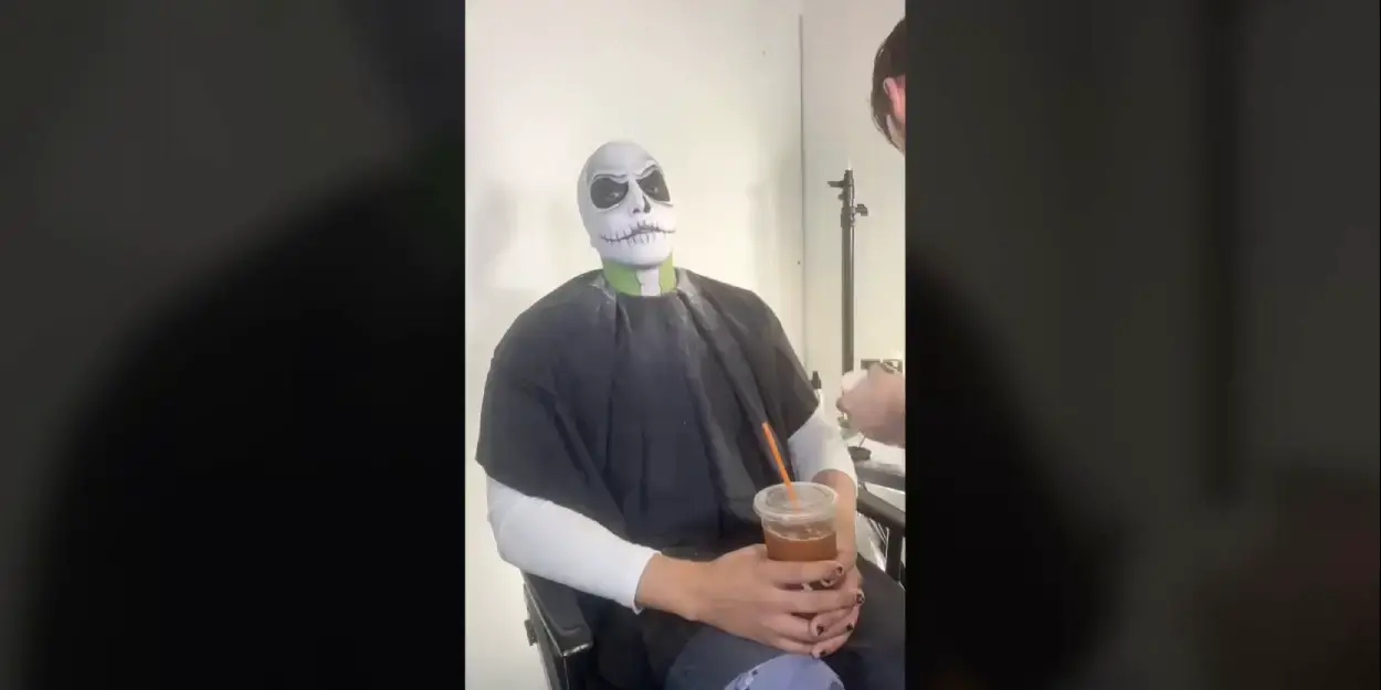 Video: Watch Heath Saunders Become 'Jack Skellington' for I PUT A SPELL ON YOU  Image