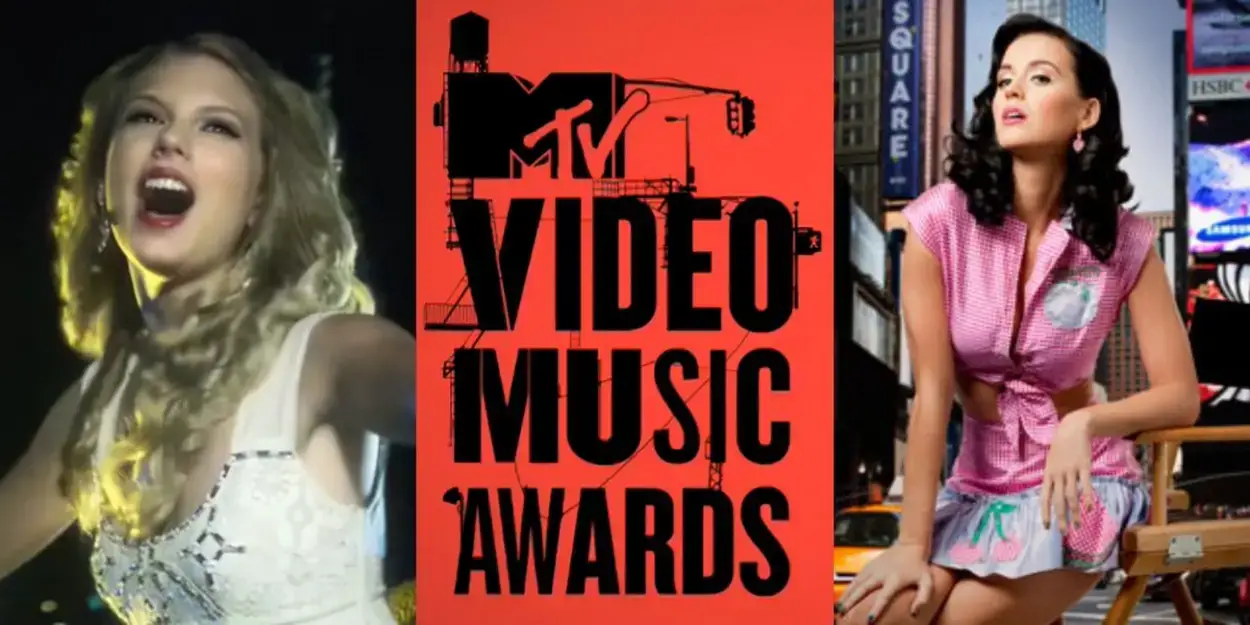 Video: Watch Taylor Swift & Katy Perry Sing WEST SIDE STORY In Throwback VMAs Promo  Image