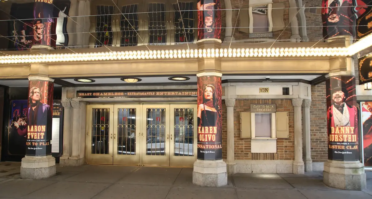 Al Hirschfeld Theatre on Broadway Theater: Info & Seating Chart Marquee