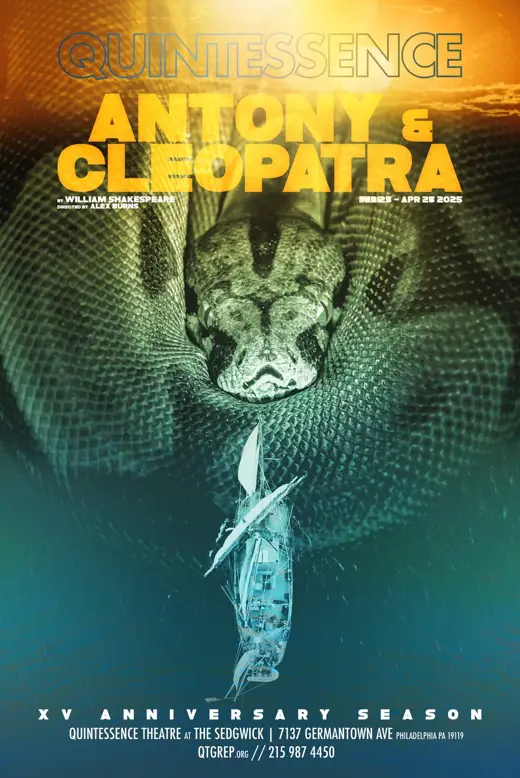 Antony and Cleopatra show poster