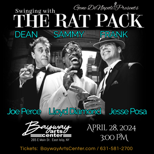 Swinging with the Rat Pack at Bayway Arts Center Long Island 2024