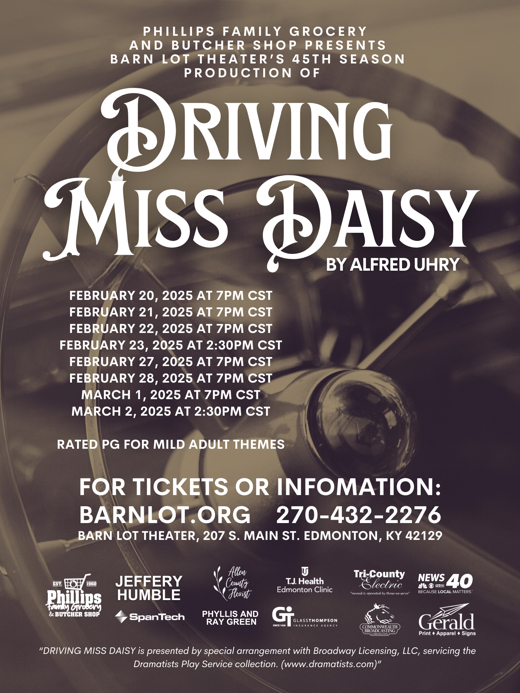 Driving Miss Daisy show poster