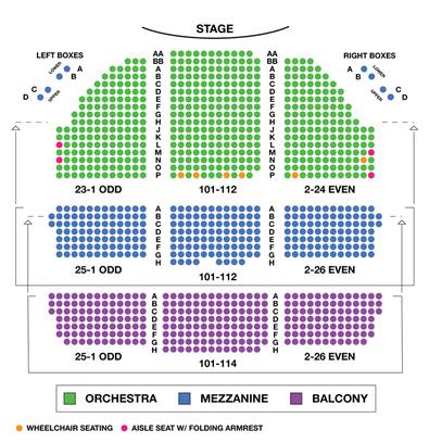 Cort Theatre Seating Map | Brokeasshome.com