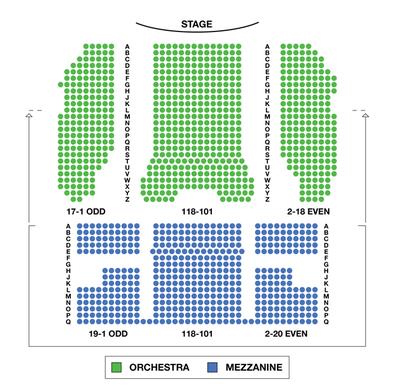 August Wilson Theatre Seating Plan | Brokeasshome.com