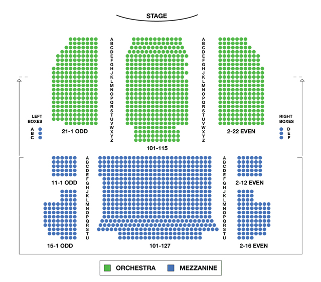 Neil Simon Theatre Seating Chart View | Cabinets Matttroy