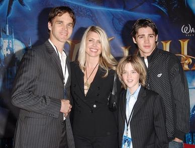 Luc Robitaille Son Jesse Robitaille Wife Editorial Stock Photo