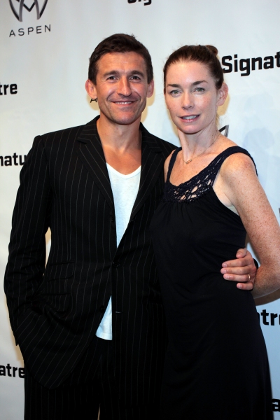 Photos and Pictures - NYC 04/26/09 Jonathan Cake and pregnant wife Julianne  Nicholson (whose due date was today) at opening night of the Roundabout  Theatre Company's Broadway production of 