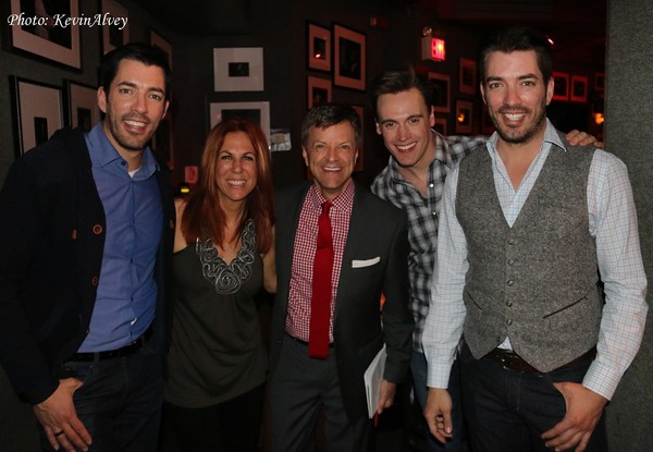 Drew Scott, Victoria Shaw, Jim Caruso, Erich Bergen and Jonathan