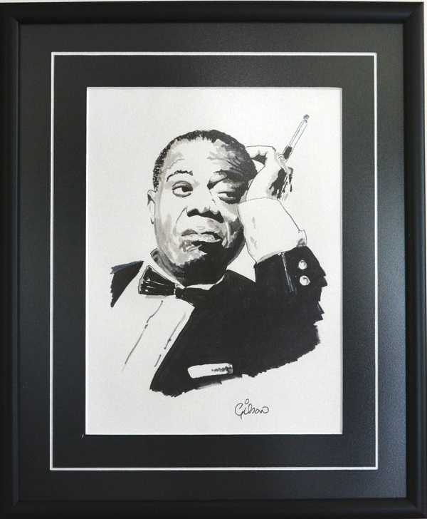 Saint Louis Armstrong Beach  Book cover illustration, St louis, Line  drawing