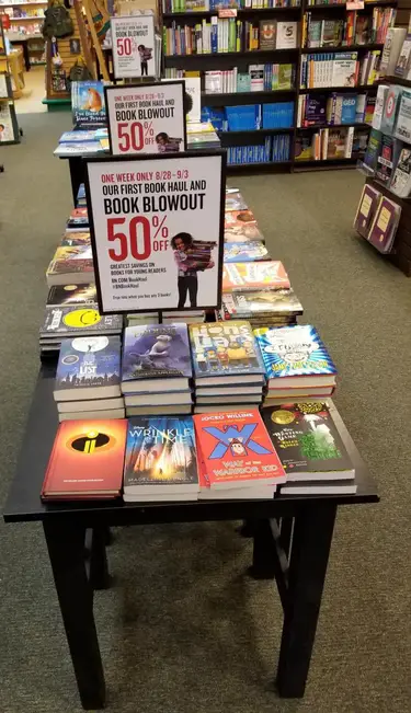 Barnes Noble Labor Day Book Haul Blowout Sale Over 100 New And