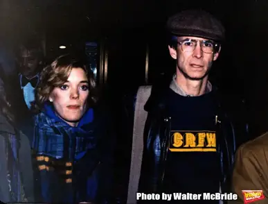 Photosback Berry Berenson Perkins And Tony Perkins Attend A Broadway Show In 1979