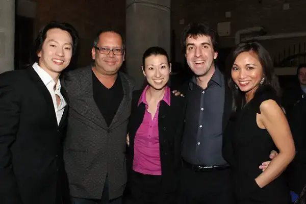 Michael K. Lee, Jon Lawrence Rivera, Kim Varhola, Jason Robert Brown and Jennifer Paz Photo