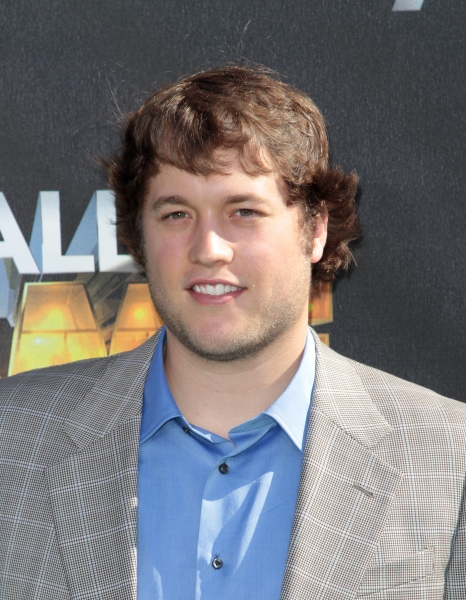 Matthew Stafford in the press room at the 17th Annual ESPY Awards