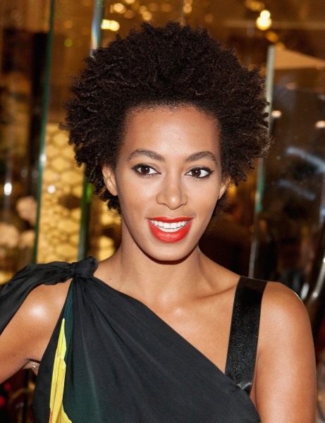 solange knowles natural hair 2022